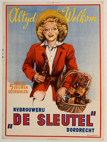 Link to  Altyd Welkom "De Sleutel"Netherlands, C. 1940  Product
