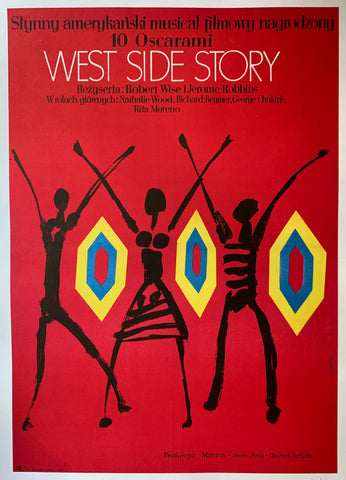 West Side Story Polish Theater Poster