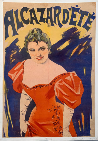 Link to  Alcazar D'Été PosterFrench Poster, c. 1900  Product