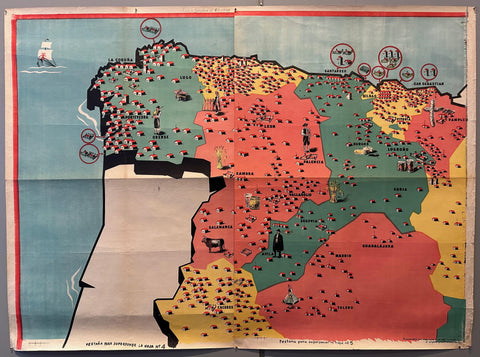 Link to  Map of Northern SpainSpain, 1939  Product