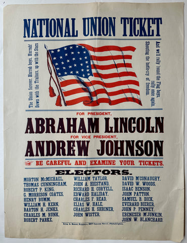 Link to  National Union Ticket PosterUSA c. 1950s  Product