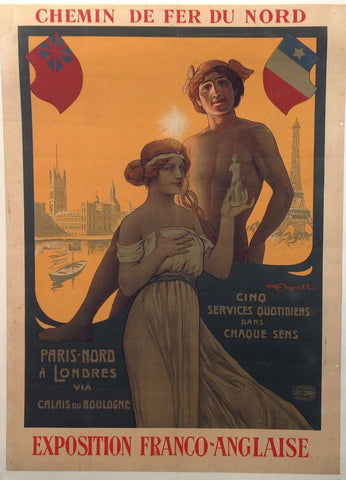 Link to  Chemin De Fer Du Nord Exposition France-AnglaiseFrance, C. 1925  Product