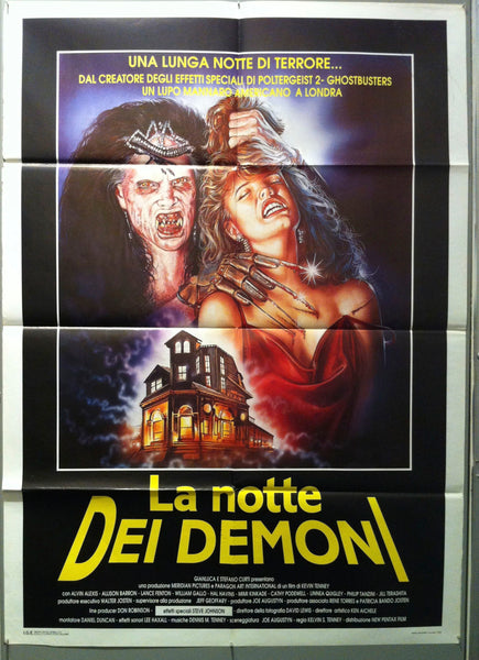 La Notte Dei Demoni – Poster Museum