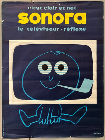Sonora Téléviseur-Réflexe Poster