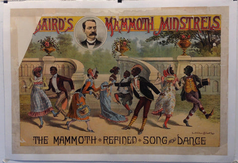 Link to  Baird's Mammoth Minstrels "The Mammoth Refinen Song and Dance"France, C. 1875  Product