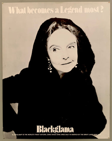 Link to  What Becomes a Legend Most? Lillian Gish Blackglama PosterU.S.A., c. 1979  Product