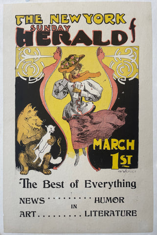 Link to  Sunday Herald CoverU.S.A., 1895  Product