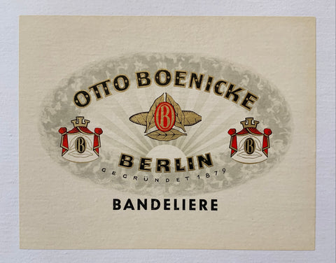 Link to  Otto Boenicke Cigar LabelGermany  Product