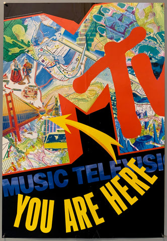 Link to  MTV You Are Here PosterUSA 1991  Product