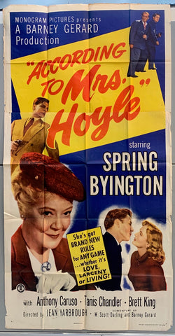 Link to  According to Mrs. HoyleU.S.A FILM, 1951  Product
