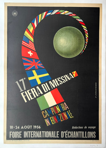 Link to  17 Fiera di Messina PosterItaly, 1956  Product