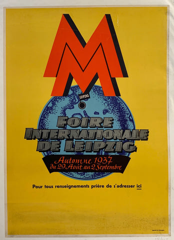 Link to  Foire Internationale De LeipzigFrance, 1937  Product