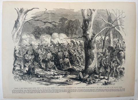 Link to  Frank Leslie's 'Storming of Fort Donelson'U.S.A., 1862  Product