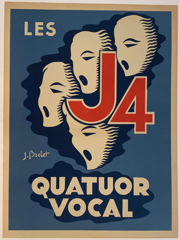 Link to  Les J4 Quatuor VocalFrance, C. 1940  Product