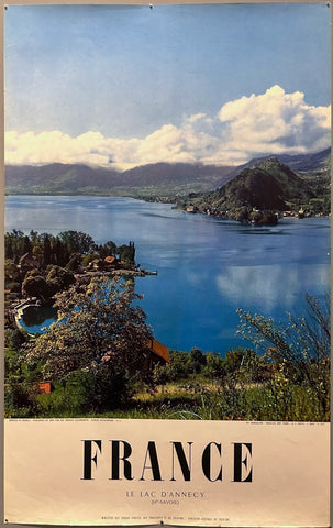 Link to  France Le Lac D'Annecy PosterFrance, 1955  Product