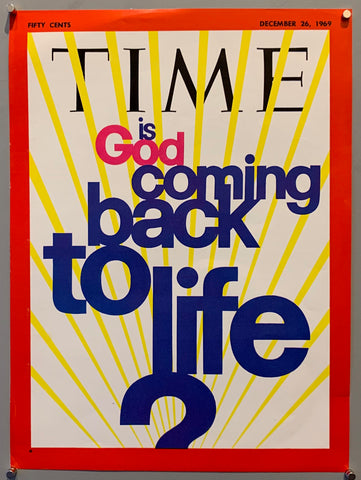 Link to  Is God Coming Back to Life Print #03U.S.A., c. 1969  Product