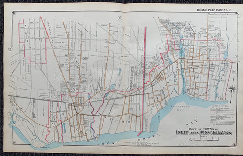 Link to  Long Island Index Map No.2 - Plate 7 Islip, BrookhavenLong Island, C. 1915  Product