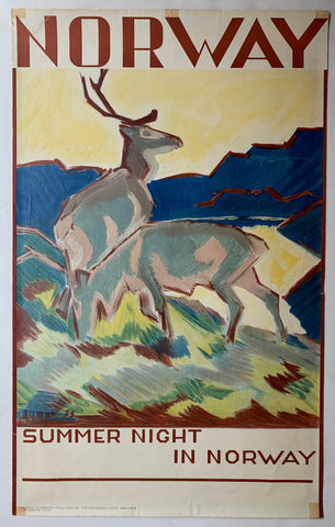 Link to  Summer Night in Norway PosterNorway, 1933  Product