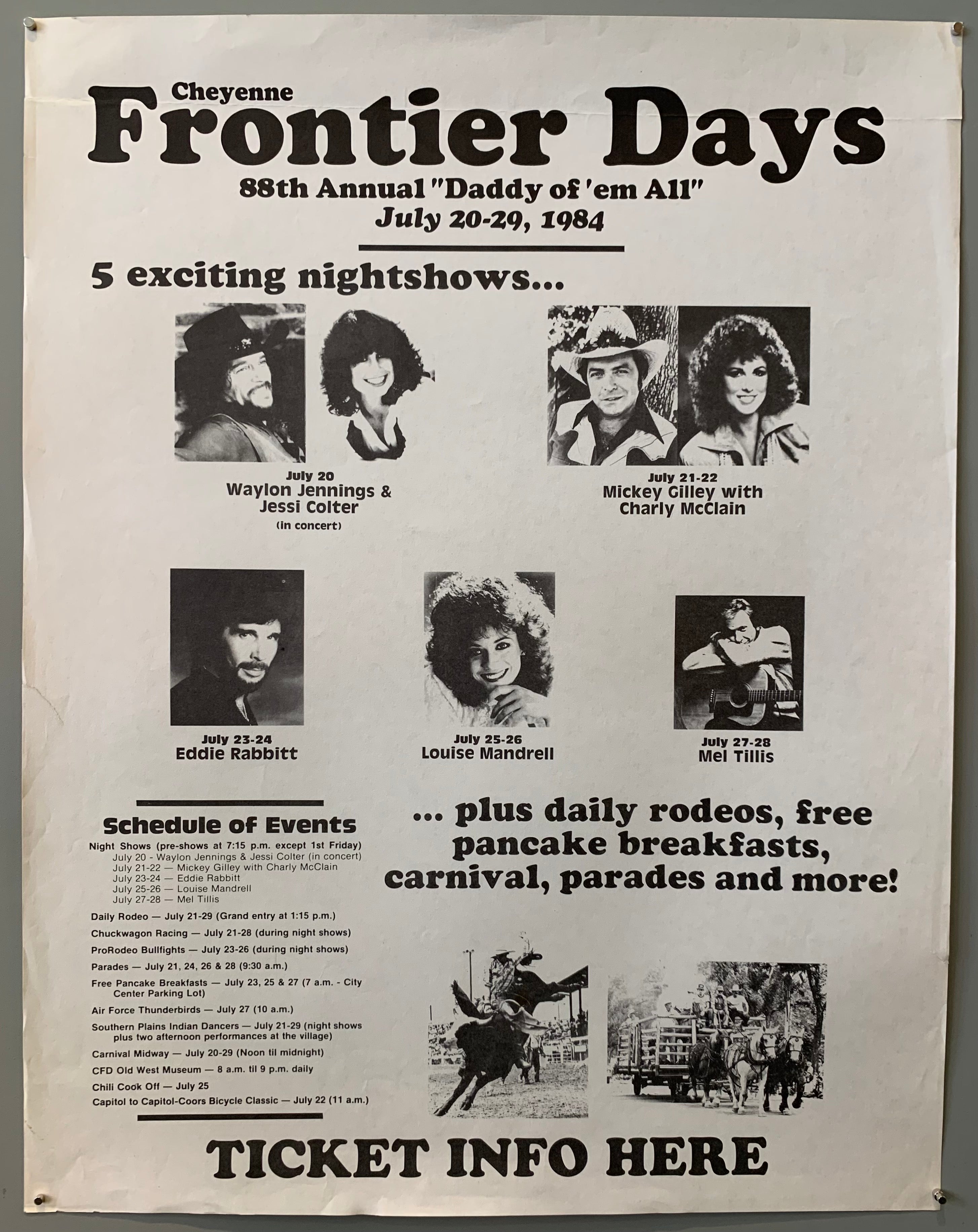 Cheyenne Frontier Days Poster Poster Museum