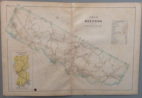 Link to  Town of SeekonkU.S.A 1895  Product