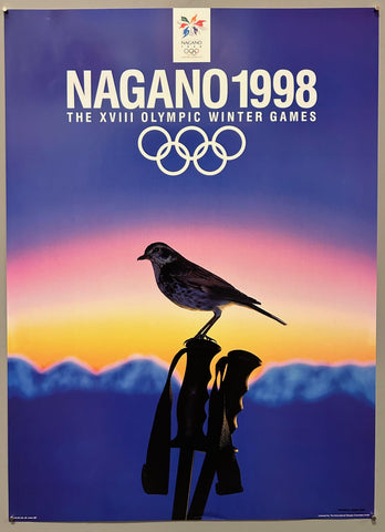 Nagano 1998 Olympics Poster