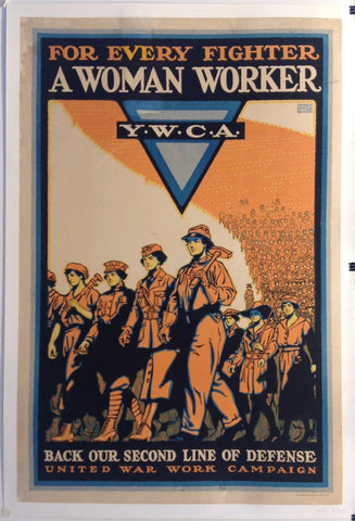 Link to  For Every Fighter a Woman Worker Y.W.C.A.USA, 1918  Product