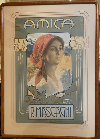 Link to  SOLD Amica Opera Framed Poster SOLDMonaco, 1905  Product