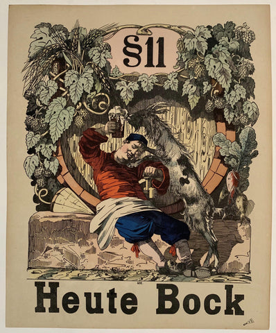 Link to  Heute Bock young man drinking ✓1900  Product