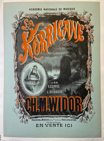 Link to  La Korrigane PosterFrance, 1881  Product