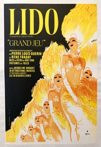 Link to  Lido Poster ✓France, c. 1960.  Product