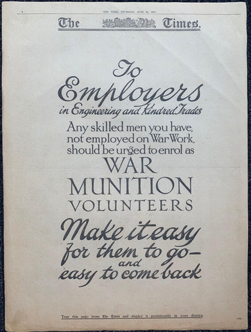 Link to  To Employers  in Engineering and Kindred TradesEngland, C. 1945  Product