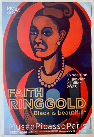 Link to  Faith Ringgold, Black is Beautiful PosterFrance, 2023  Product