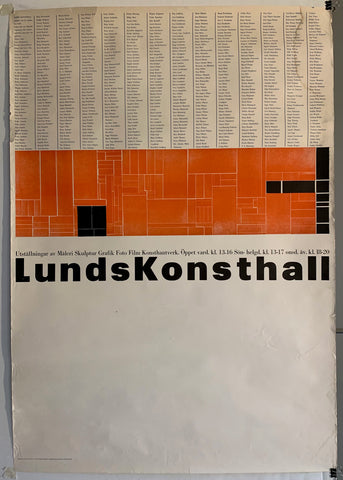 Link to  Lunds Konsthall PosterSweden, 1959  Product