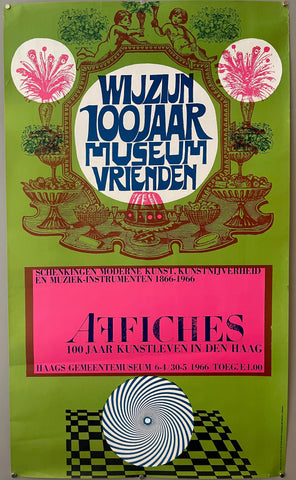 Link to  100 Jaar Museum Vrienden PosterNetherlands, 1966  Product