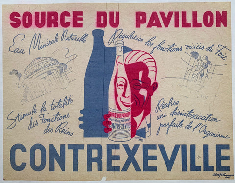 Link to  Source du Pavillon "Contrexeville"France,  C. 1935  Product