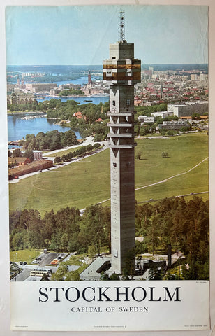 Link to  Stockholm Capital of Sweden PosterSweden, c. 1968  Product