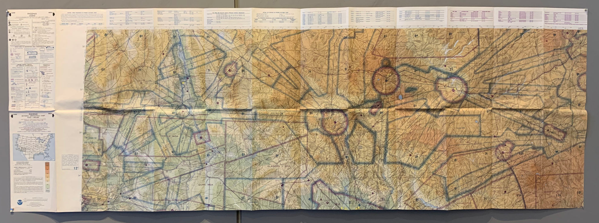 Phoenix Sectional Aeronautical Chart, 33rd Edition (DoubleSided