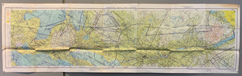 Link to  Aeronautical Route Chart, Windsor-Quebec, Canada (Double-Sided)1963  Product