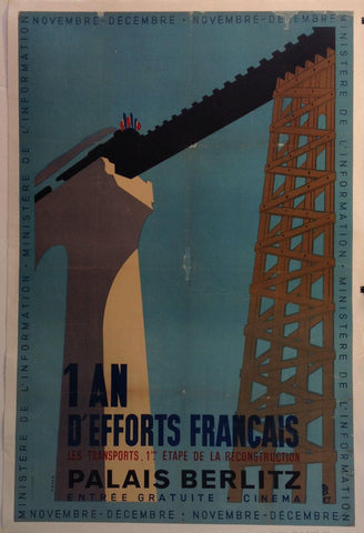 Link to  1 An D'Efforts FrançaisFrance, 1946  Product
