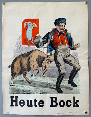 Link to  Heute Bock Weissenburg Lithograph #28France, c. 1890s  Product