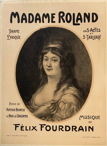 Link to  Madame Roland - Drama Syrique - En 3 Actes et 5 TableauxFrance  Product