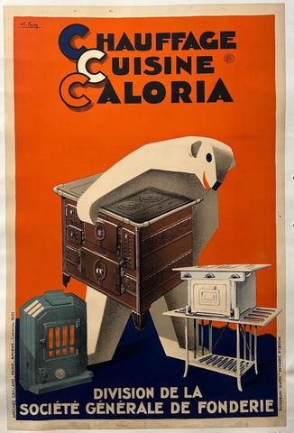 Link to  Chauffage Cuisine Caloria PosterFrance, 1931  Product