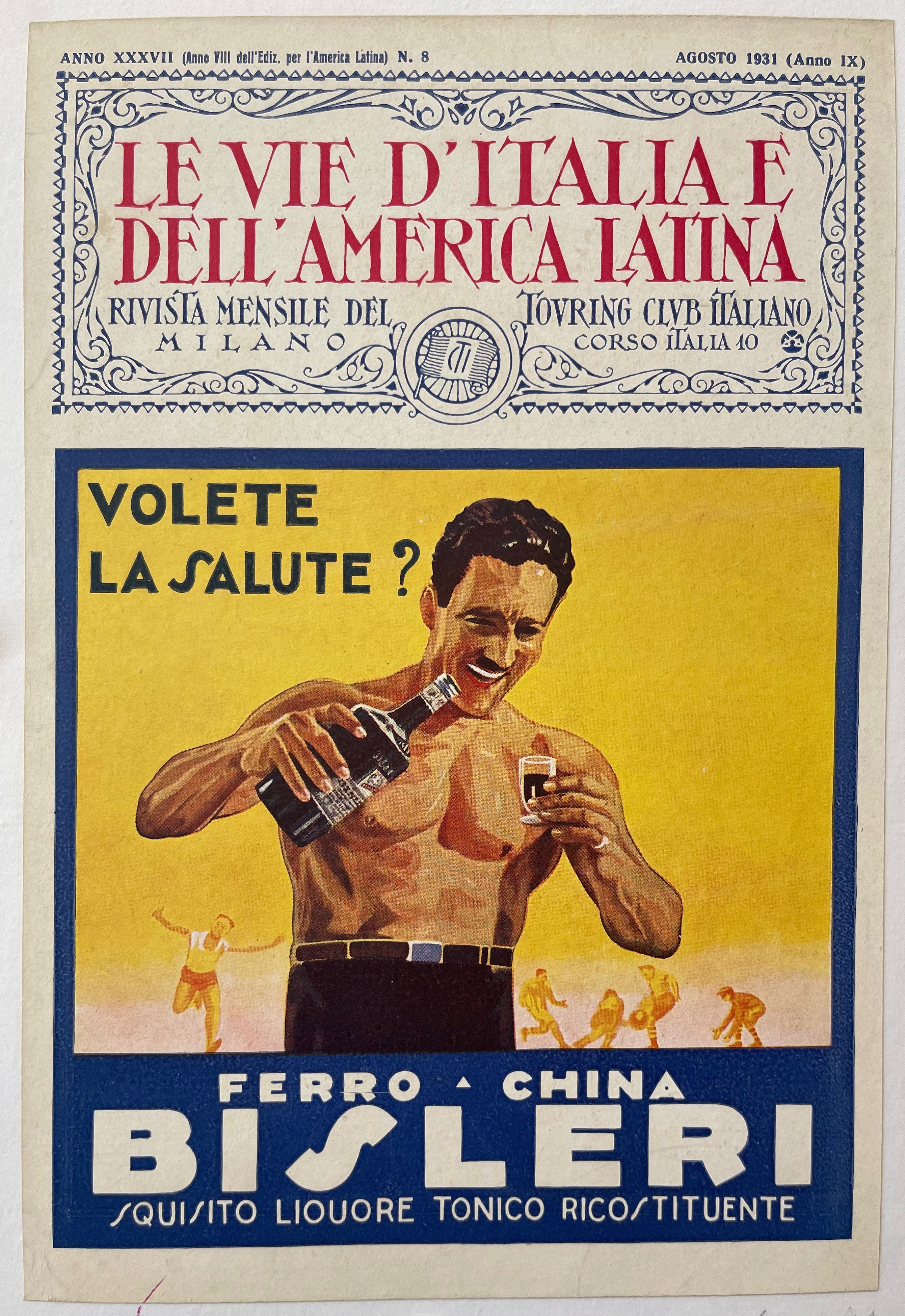 Le Vie d'Italia e dell'America Latina Cover