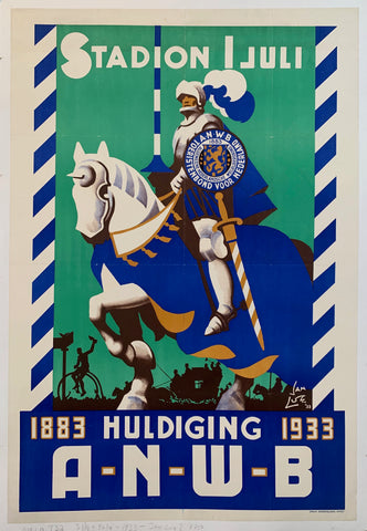 Link to  Huldiging A.N.W.B. PosterDutch Poster, 1933  Product