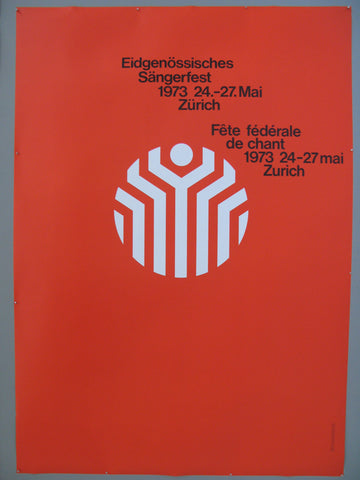 Link to  Eidgenössisches Sängerfest Swiss PosterSwitzerland, 1973  Product