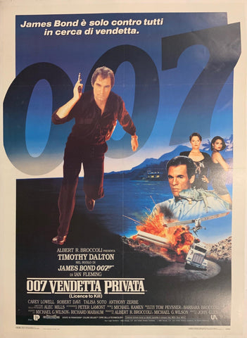 Link to  007 Vendetta Privata (License to Kill) PosterITALIAN FILM, 1989  Product