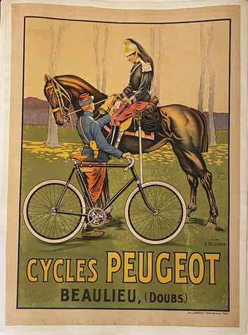 Link to  Peugeot Cycles PosterFrench Poster, 1910  Product