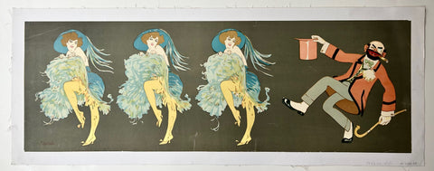 Can-Can Dancers Poster