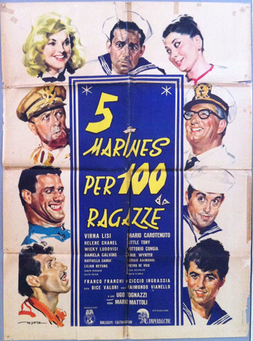 Link to  5 Marines Per 100 RagazzeItaly, 1961  Product