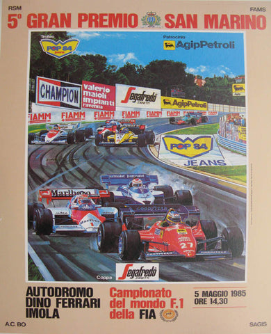 Link to  5Th Gran Premio San Marino 1985 ✓  Product